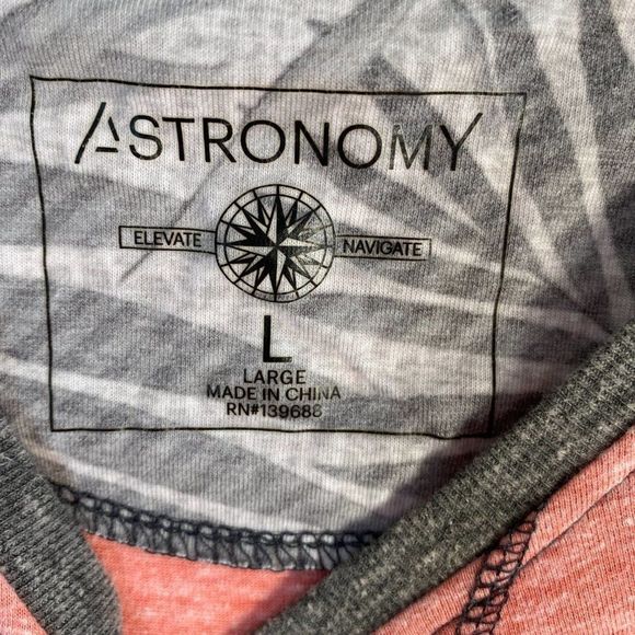 Astronomy Men's Crew Neck Pocket Tee Shirt, L (p16) - Picture 3 of 8